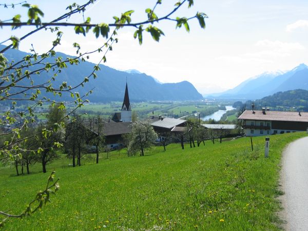 Blick ins Inntal in Tirol - © RoRadln - Kurt Schmidt
