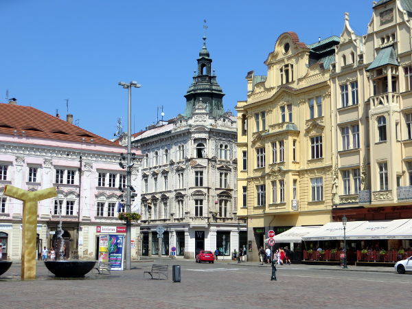 Plzen - Am Hauptmarkt - © RoRadln - Kurt Schmidt