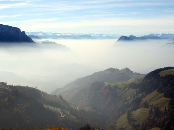 Blick vom Wandberg ins Inntal - © RoRadln - Kurt Schmidt