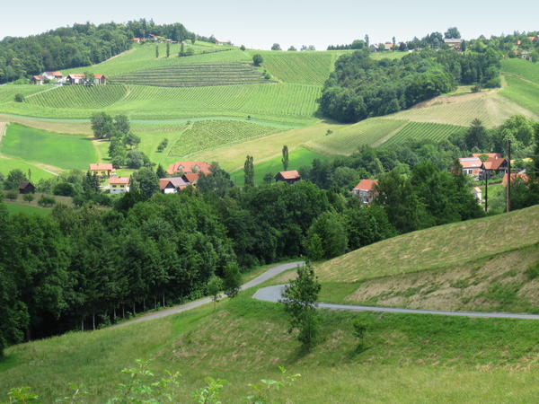 S&uuml;dsteirisches Weinland bei Ratsch - © RoRadln - Kurt Schmidt
