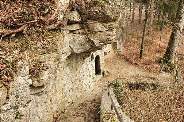 Treppe hinab zur Einsiedelei - © RoRadln - Kurt Schmidt