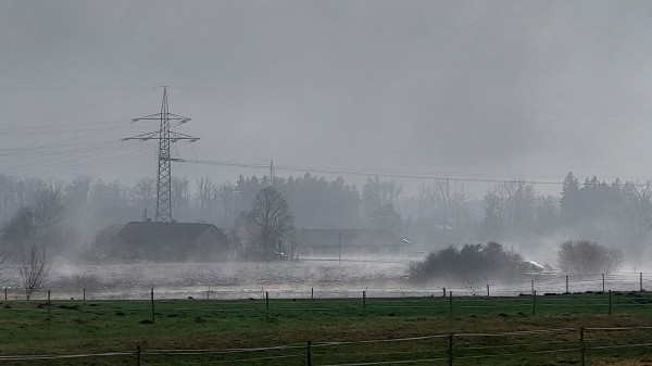 Nebel über dem Mangfalltal - © RoRadln - Kurt Schmidt