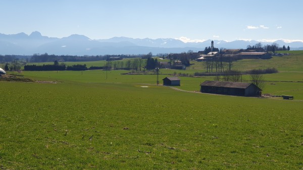 Blick auf Jakobsberg bei Schmidhausen - © RoRadln - Kurt Schmidt