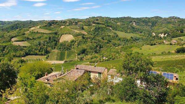 Ausblick vom Castello di Sorrivoli - © RoRadln - Kurt Schmidt