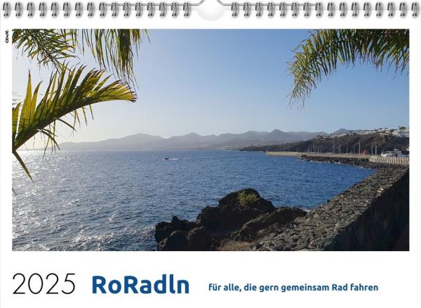 RoRadln Jahreskalender 2025 - Deckblatt - © RoRadln - Kurt Schmidt