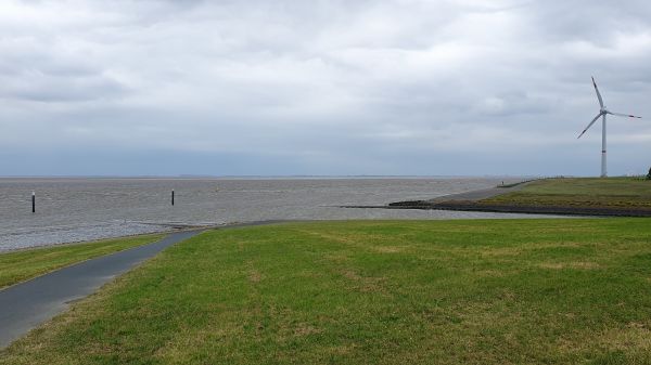 Emden - Emsm&uuml;ndung - © RoRadln - Kurt Schmidt