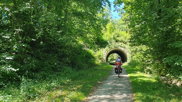 Bahntrassen-Radweg - Dransfelder Rampe - © RoRadln - Kurt Schmidt