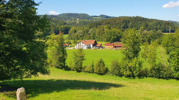 Blick von Ahrain auf Frauenried - © RoRadln - Kurt Schmidt