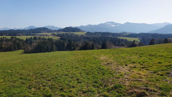 Parnsberg - Blick zur Kampenwand - © RoRadln - Kurt Schmidt