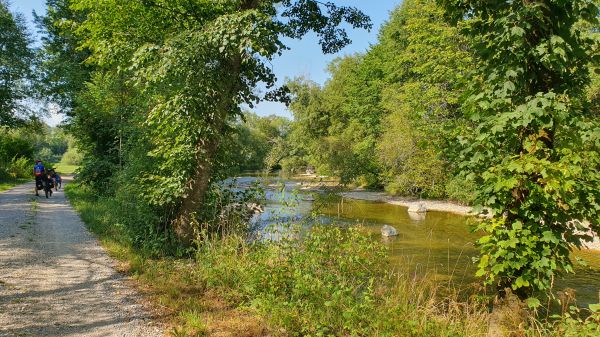 Wertach - idyllischer Verlauf - © RoRadln - Kurt Schmidt