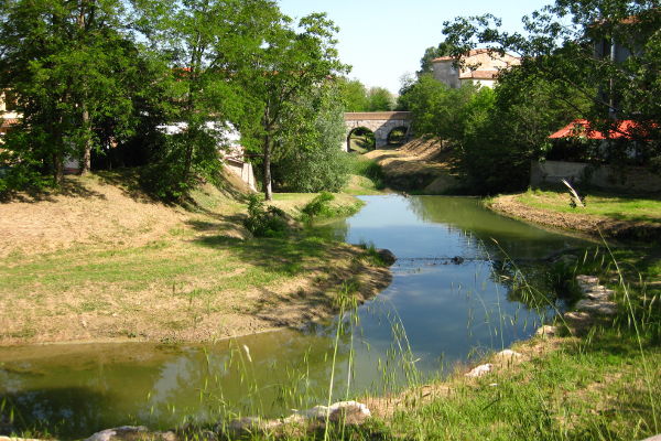R&ouml;merbr&uuml;cke in Savignano sul Rubicone - © RoRadln - Kurt Schmidt