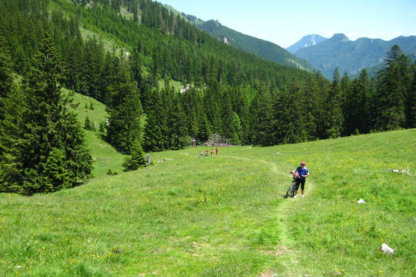 Schiebestrecke zur Jochbergalm - © RoRadln - Kurt Schmidt