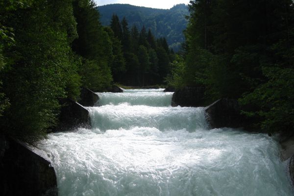 Ri&szlig;bach-&Uuml;berleitung in den Walchensee - © RoRadln - Kurt Schmidt