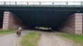 Wir unterqueren den Mittellandkanal bei Seelze